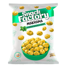 SNACK FACTORY ROASTED MAKHANA PUDINA MASALA